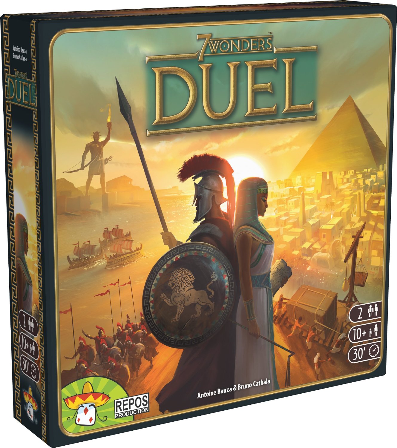 

Настольная игра Repos Production 7 Wonders: Duel (57830)