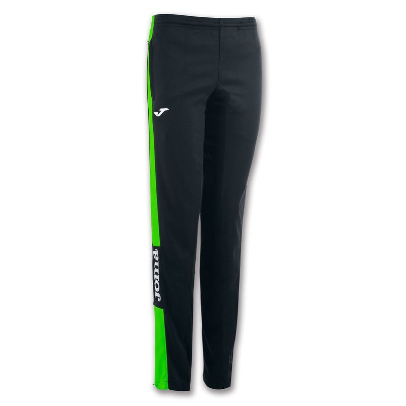 

Штаны спортивные женские Joma CHAMPION IV черно-салатовые  900450.117, Штаны спортивные женские Joma CHAMPION IV черно-салатовые XL 900450.117