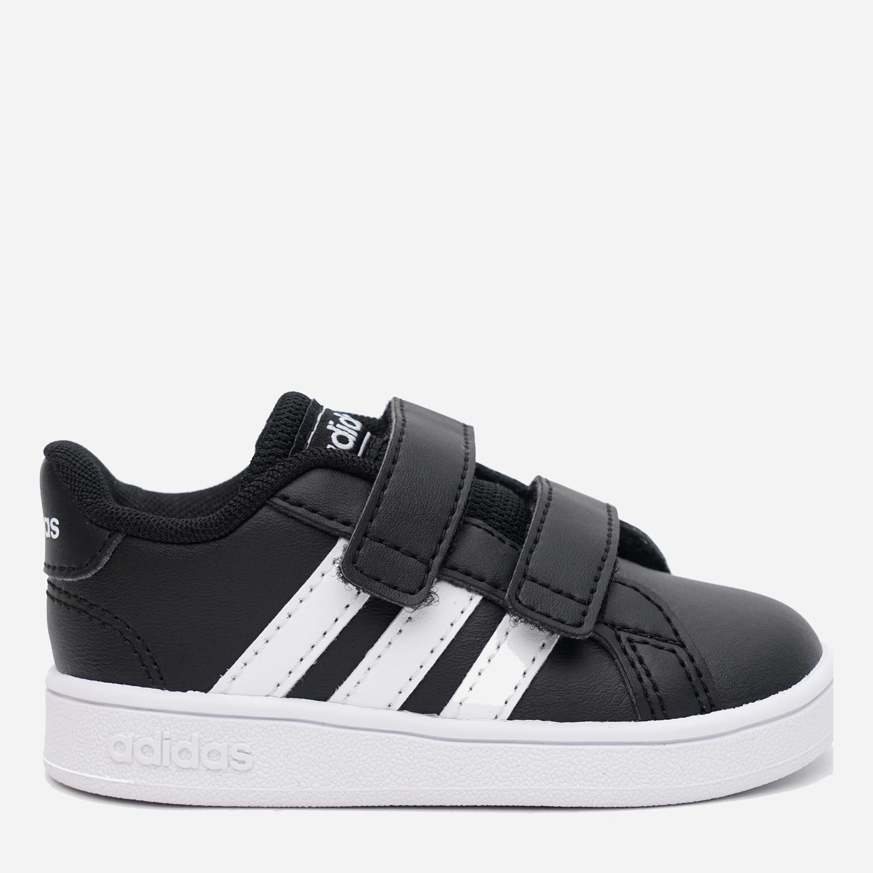 

Кеды детские Adidas Grand Court I EF0117 20 (4K) Cblack/Ftwwht/Ftwwht