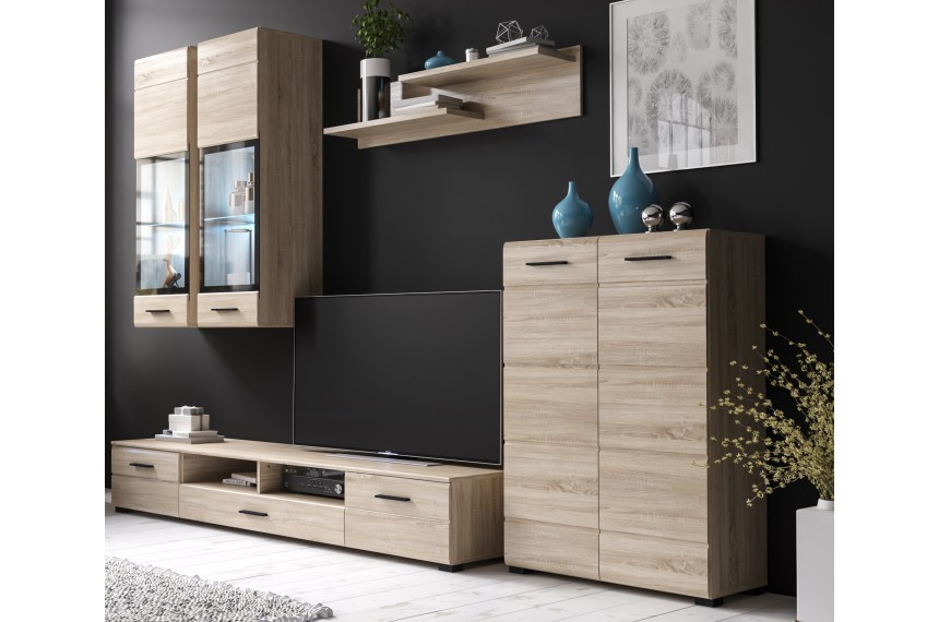 

Гостиная BRW Арктика 285×190×40см дуб сонома