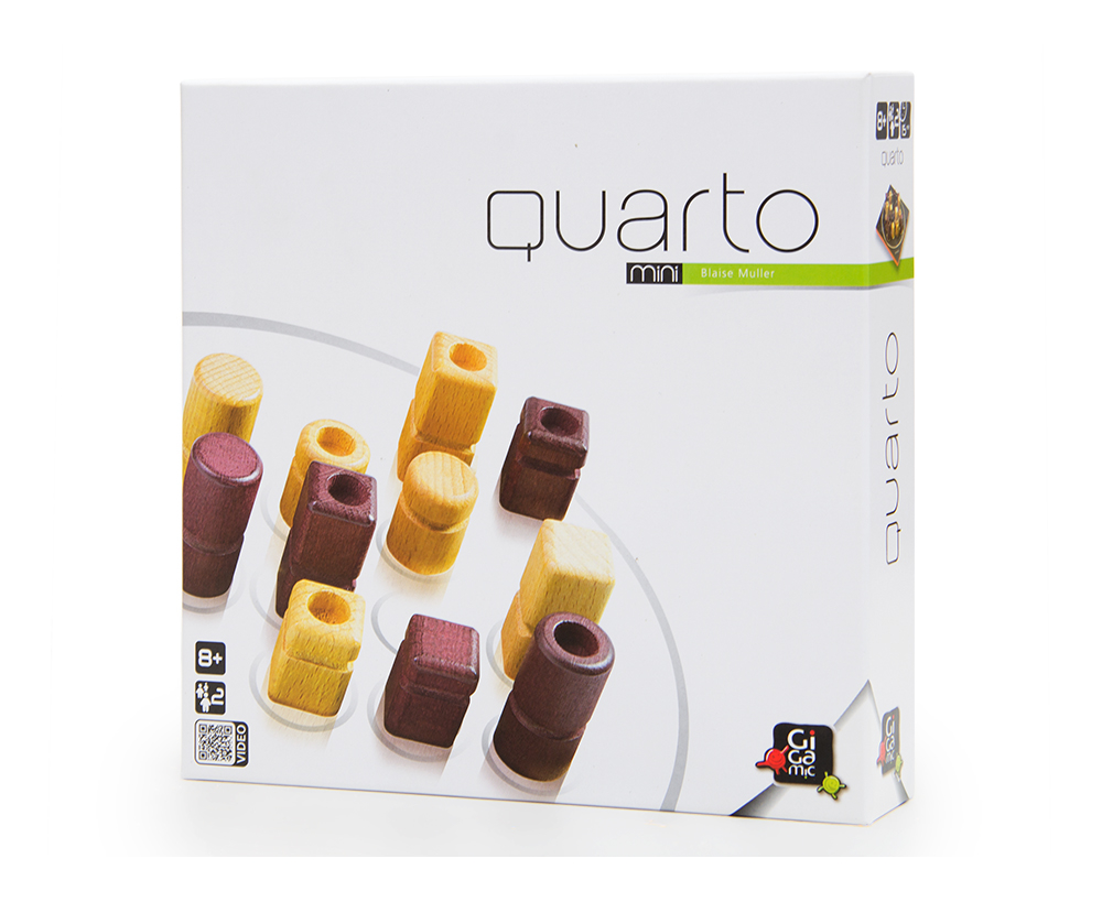 

Настольная игра Gigamic Quarto Mini (Кварто Мини) (56768)