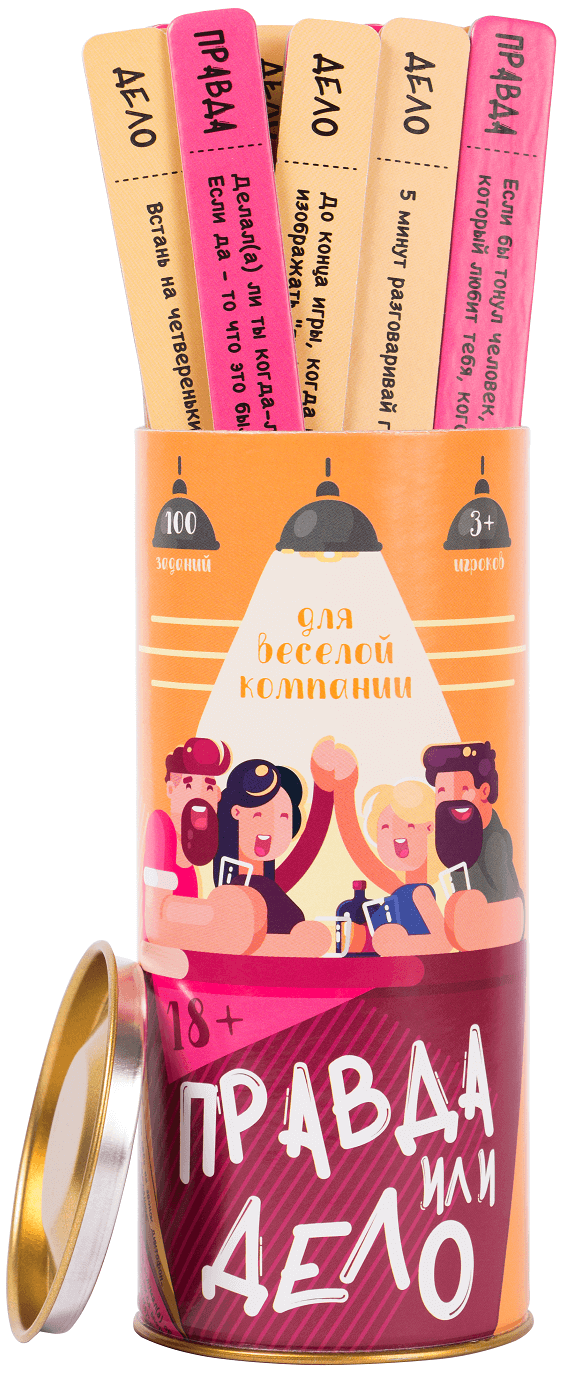 

Настольная игра Fun Games Shop Правда или Дело: Для компаний (59110)