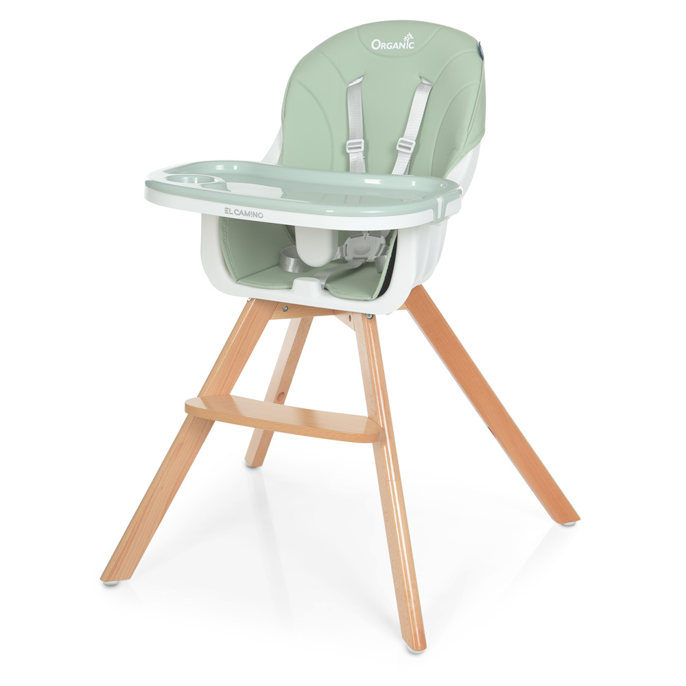 

Стульчик для кормления El Camino Organic v.2 Mint (ME 1050)
