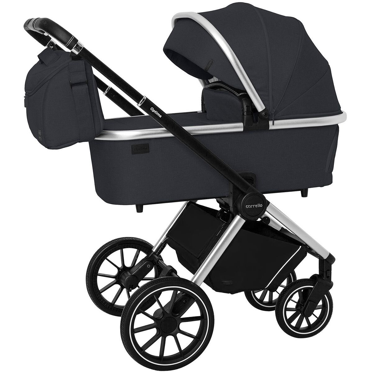 

Коляска универсальная CARRELLO Optima CRL-6503 (2in1), Черная
