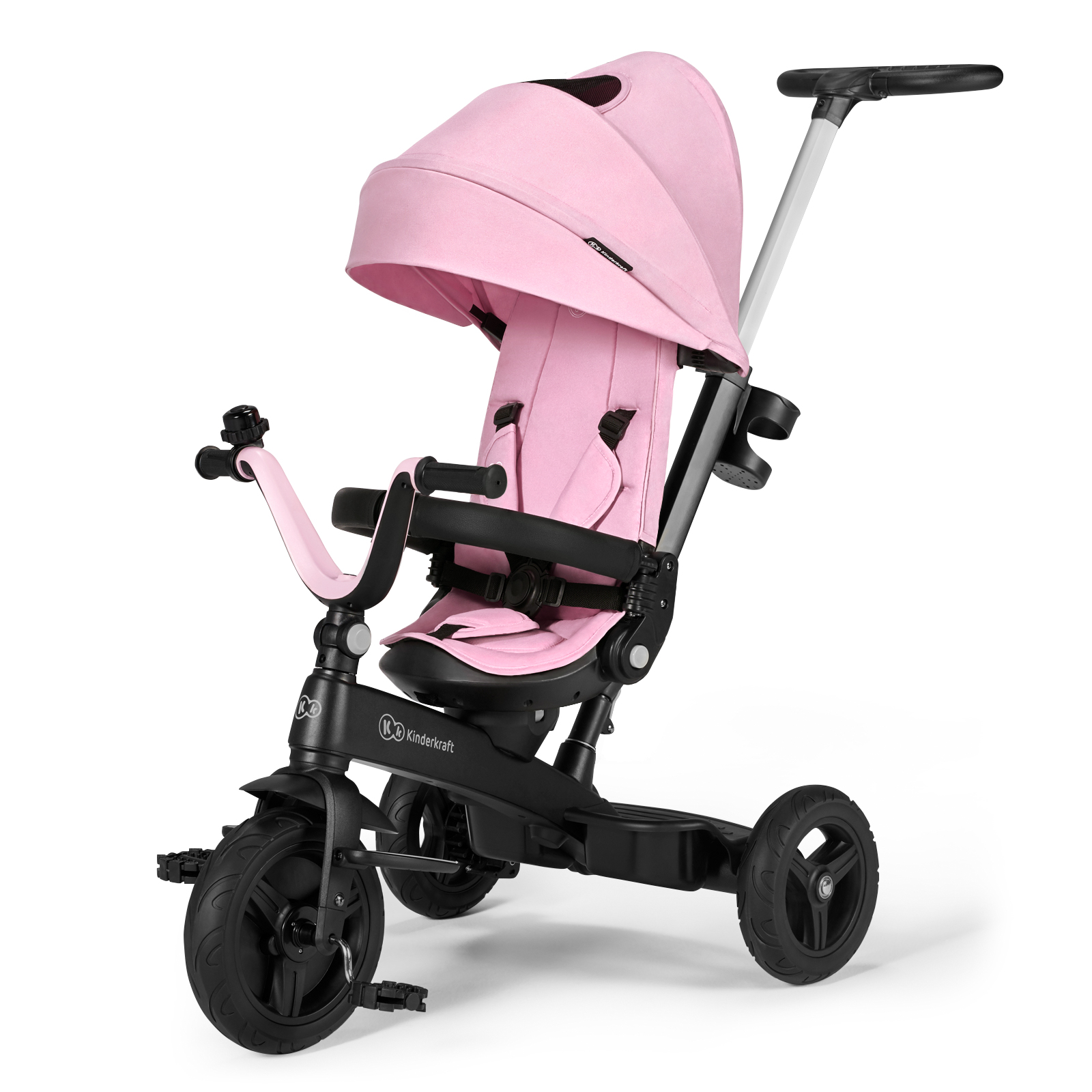 

Трехколесный велосипед Kinderkraft Twipper Pink (KRTWIP00PNK0000)