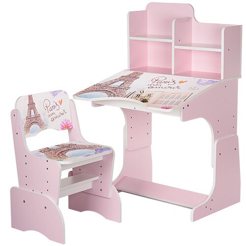 

Парта Bambi B 2071-20 Париж Розовый
