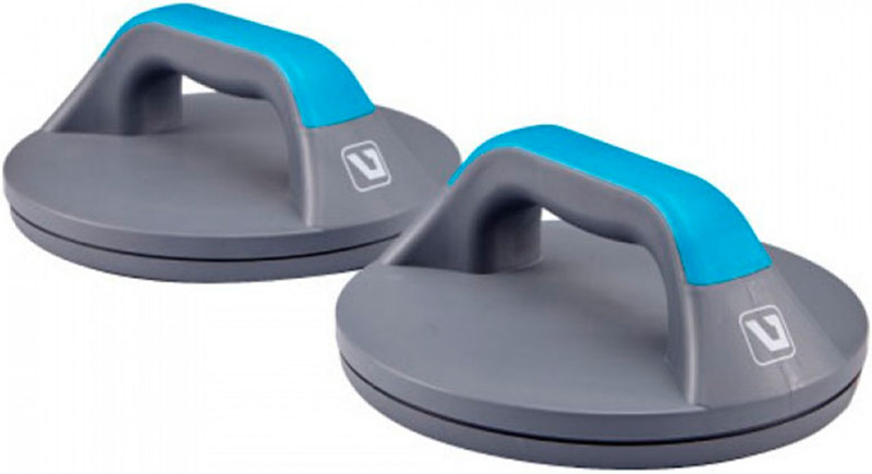 

Упоры для отжимания LiveUp Push Up Pro LS9411 (19.5х9 см Blue-Grey)