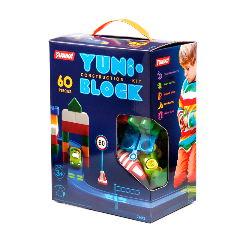 

Конструктор Юника "YUNI-BLOK" 71412 60 деталей