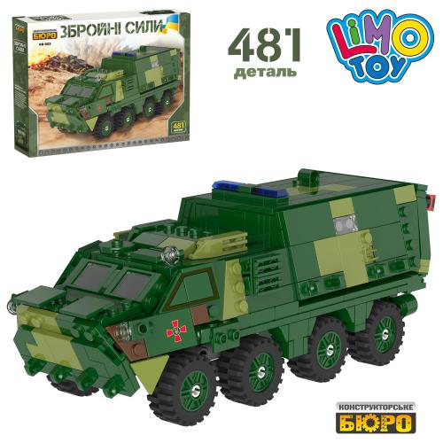 

Конструктор Limo Toys военная техника, 22,5см KB 003 481 деталей