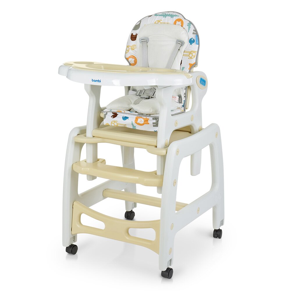

Стульчик для кормления Bambi M 1563 Animal Beige