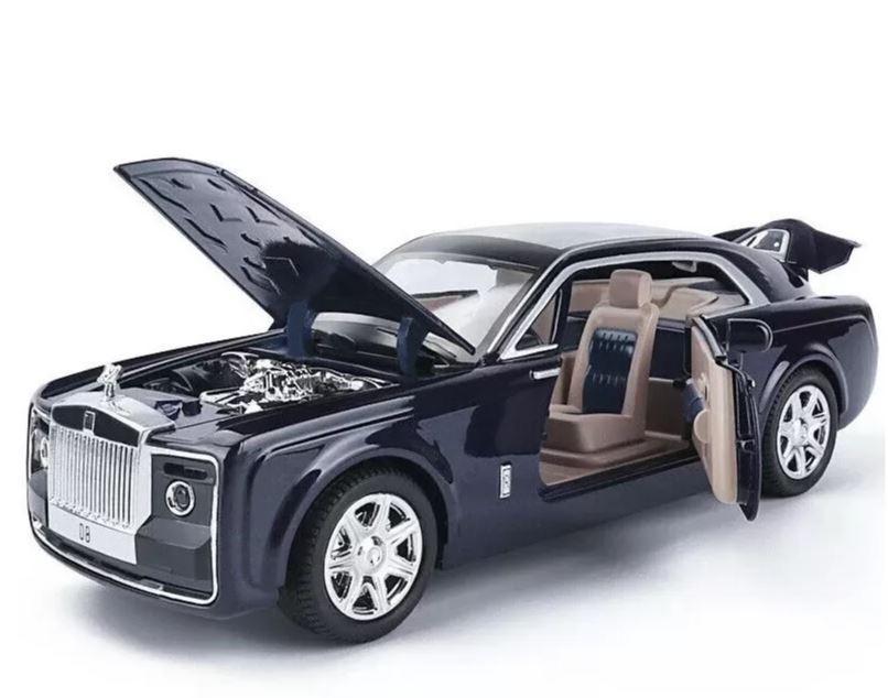 

Джип коллекционная машинка Rolls-Royce Sweptail, свет, звук, инерция, открываются двери 7693