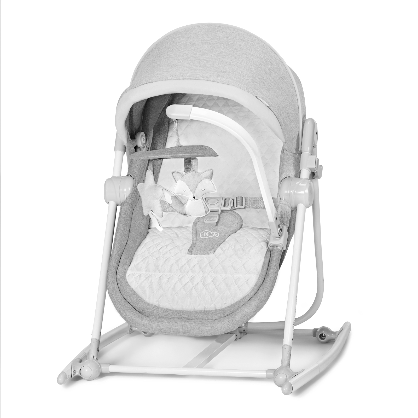 

Шезлонг-качалка 5 в 1 Kinderkraft Nola Stone Grey (KBNOLA00GRY0000)