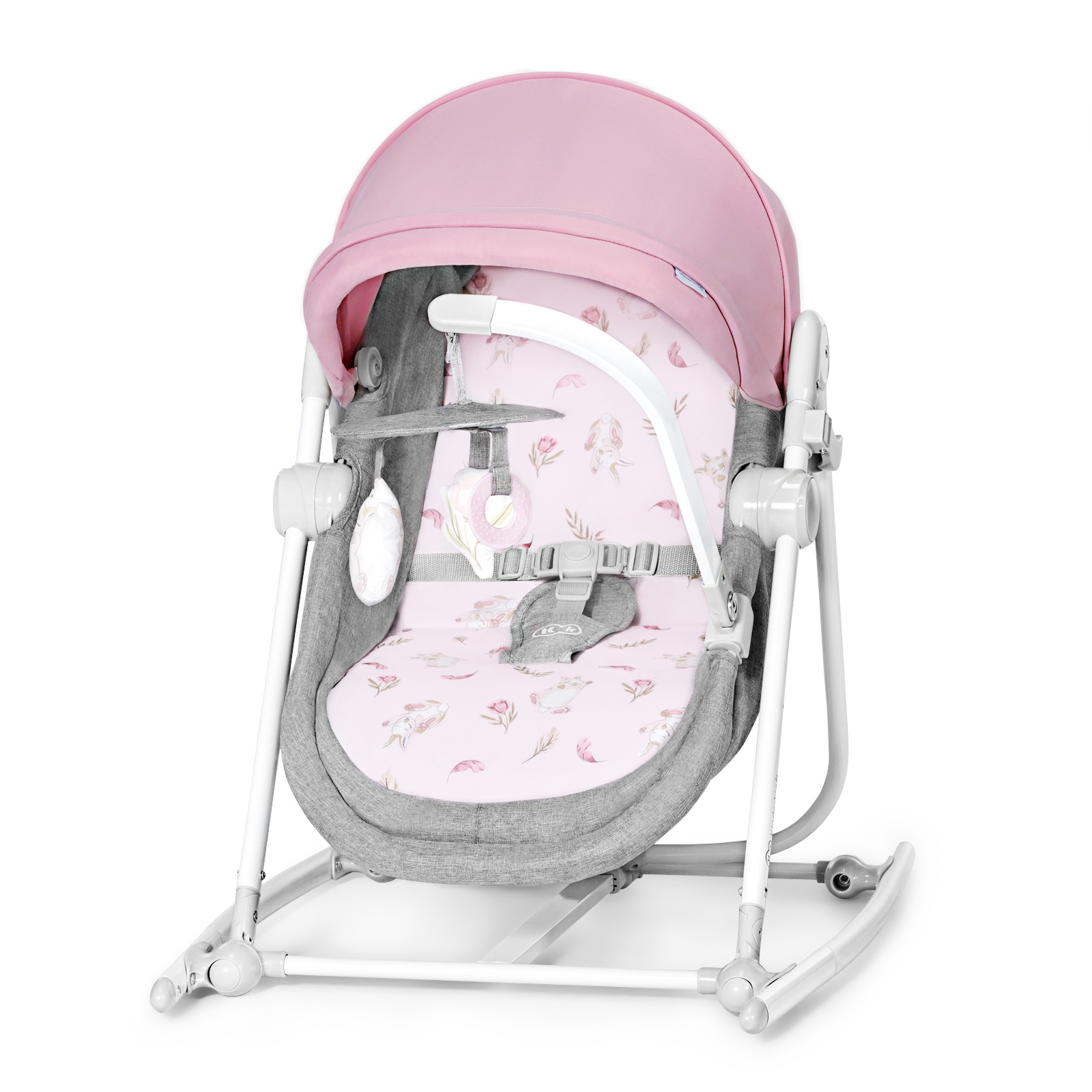 

Шезлонг-качалка 5 в 1 Kinderkraft Nola Peony Rose (KBNOLA00PNK0000)