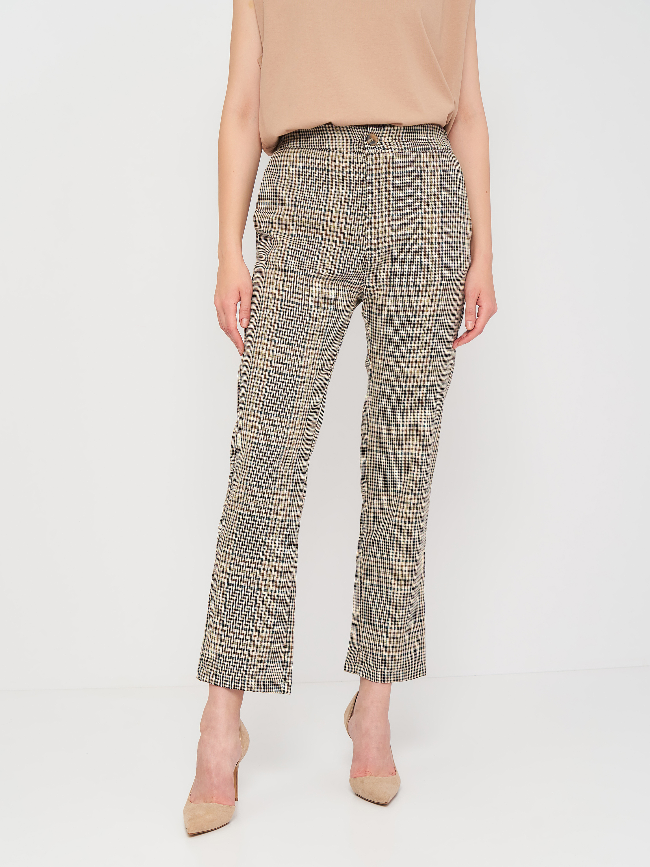 

Брюки Pull & Bear 5678/127/711  Бежевые, Брюки Pull & Bear 5678/127/711 L Бежевые