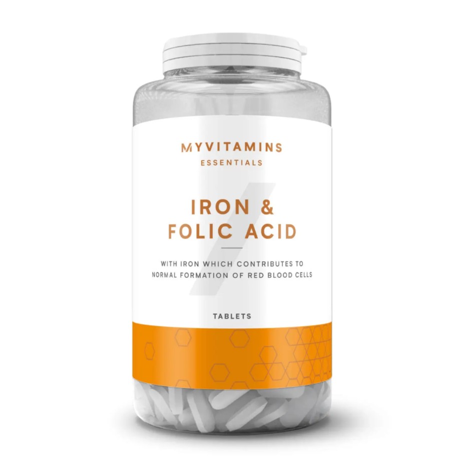 

Витамины MyProtein Iron & Folic Acid 90 таблеток