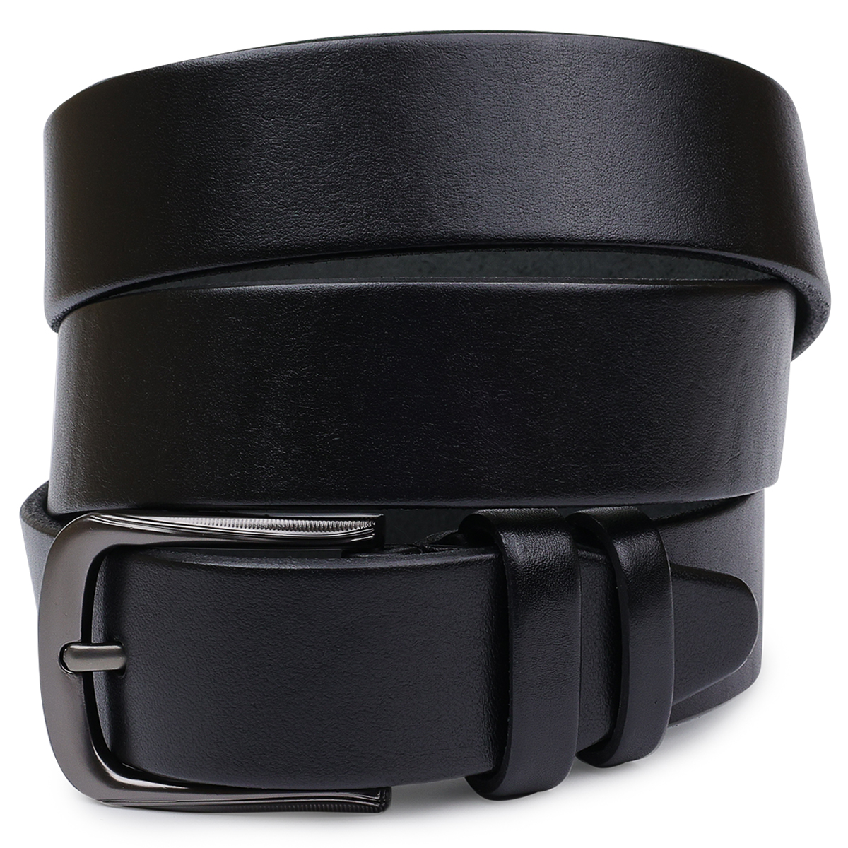 

Классический ремень для мужчин Vintage 20708 Черный