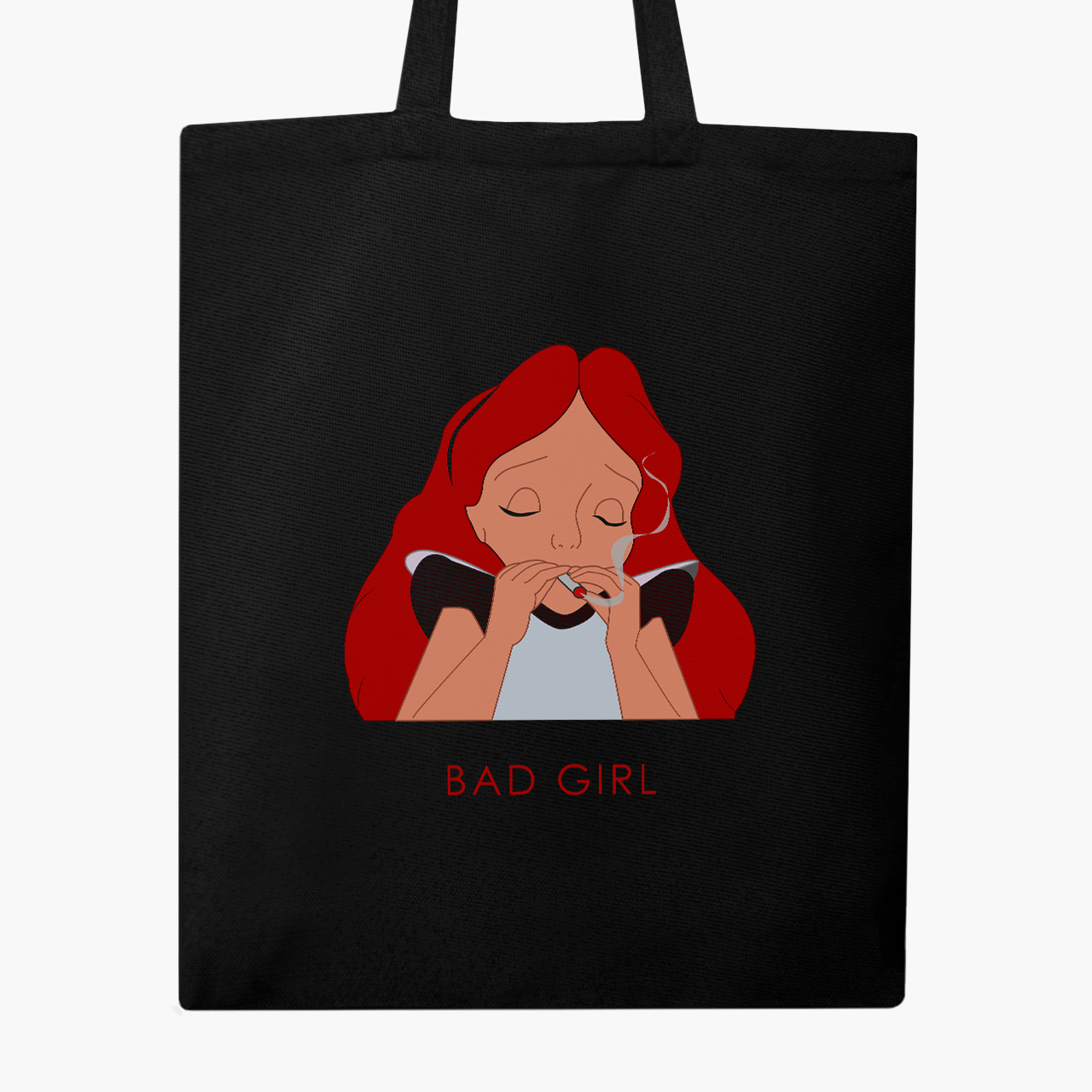 

Эко сумка шоппер Disney Alice bad girl (9227-1441) 41x35 см Черный