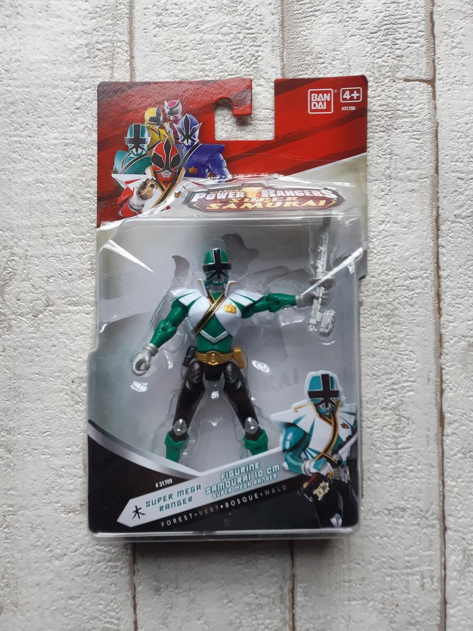 

Фигурка Bandai Power Rangers Зеленый рейнджер 10 см 31709