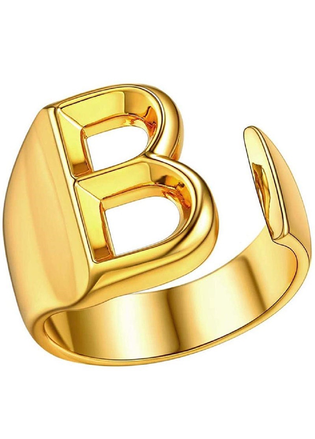 

Регулируемое кольцо с буквой B Abaccio KBG