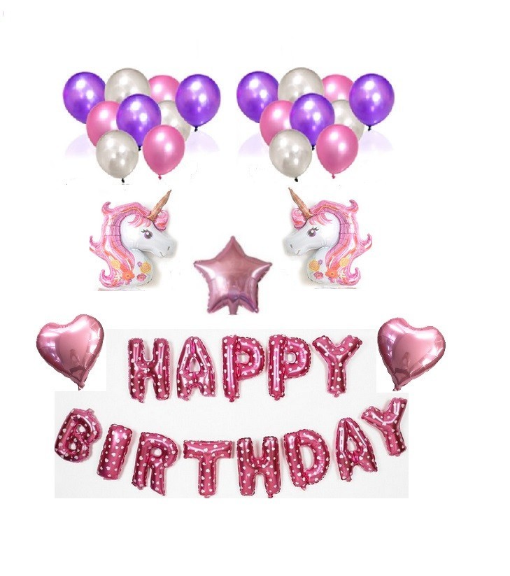

Набор шаров на день рождения, "HAPPY BIRTHDAY" 09