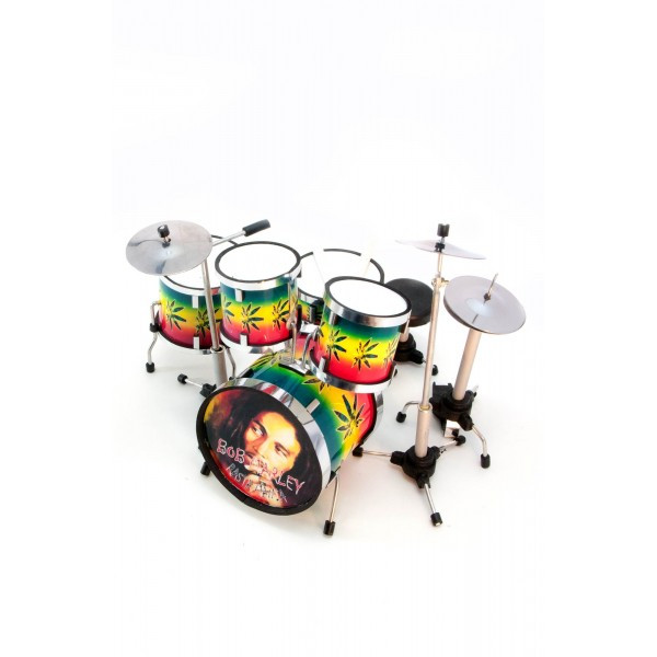 

Барабанная установка Bob Marley 13х13х11 см миниатюра