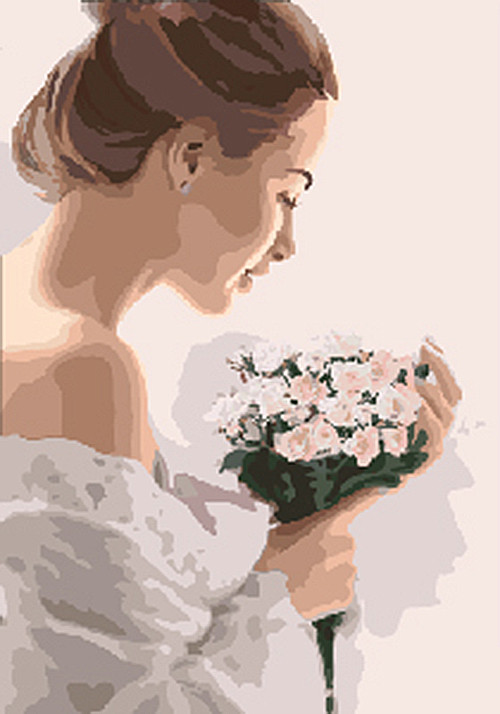 

Картина для рисования по номерам Идейка Утренняя нежность 2 35x50см (KHO3032)