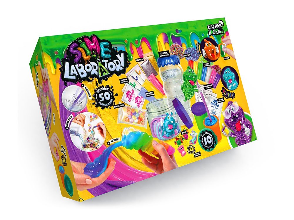 

Безопасное образовательное креативное творчество Slime Laboratory