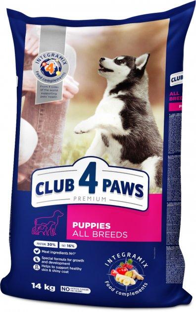 

Сухой корм для щенков всех пород CLUB 4 PAWS PREMIUM 14 кг
