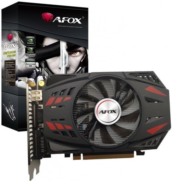 

Видеокарта AFOX GeForce GTX750Ti 2GB (AF750TI-2048D5H3-V2)