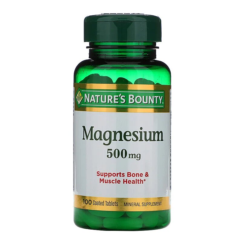 

Витамины Nature's Bounty Magnesium 500 mg 100 таблеток (4384304067)