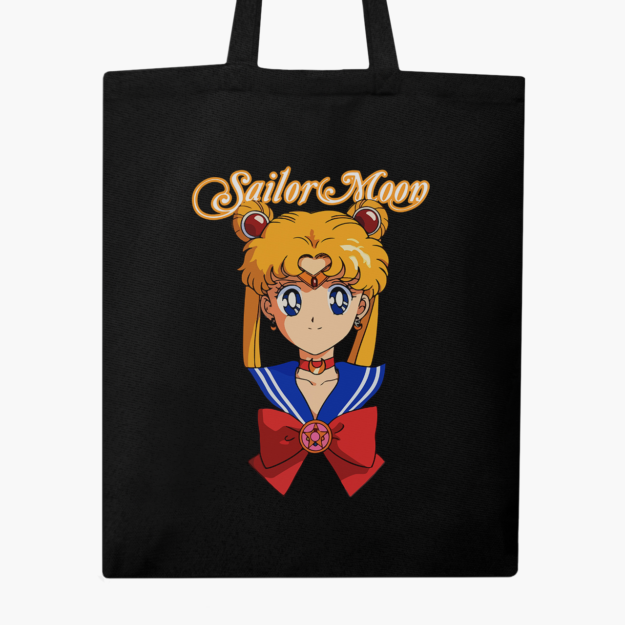 

Эко сумка шоппер Сейлор Мун (Sailor Moon) (9227-2915) 41x35 см Черный