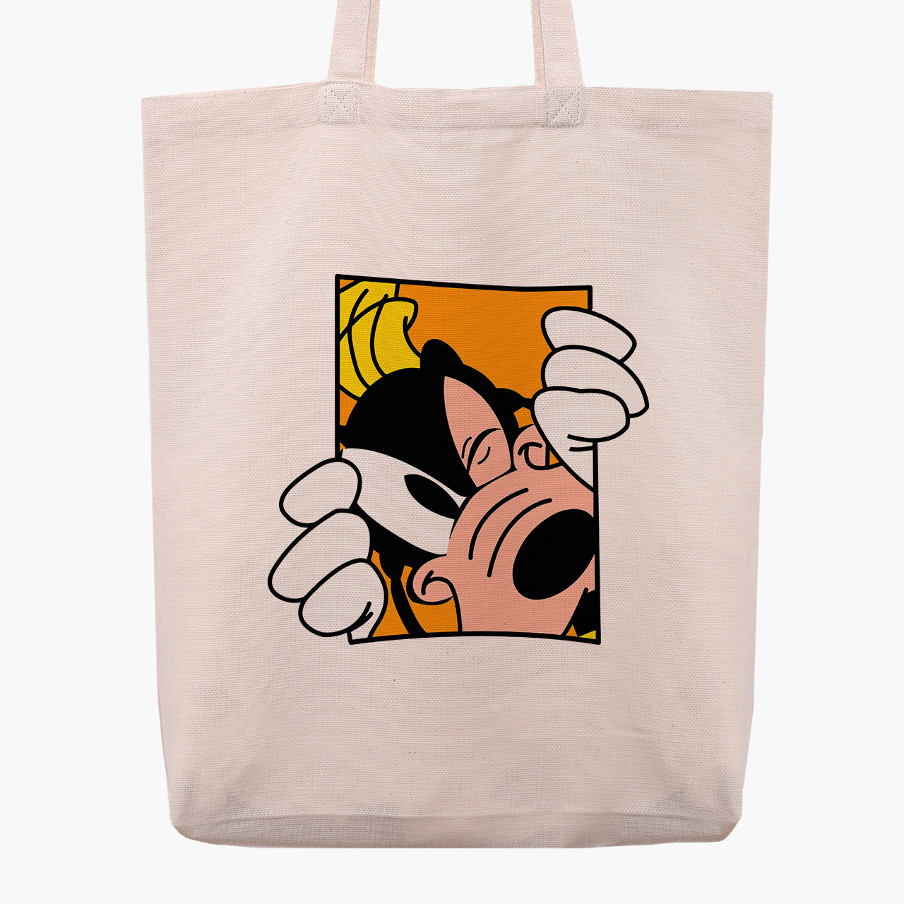

Эко сумка шоппер Луни Тюнз Гуфи (Looney Tunes Goofy) (9227-2878) 41x35x8.5 см Бежевый