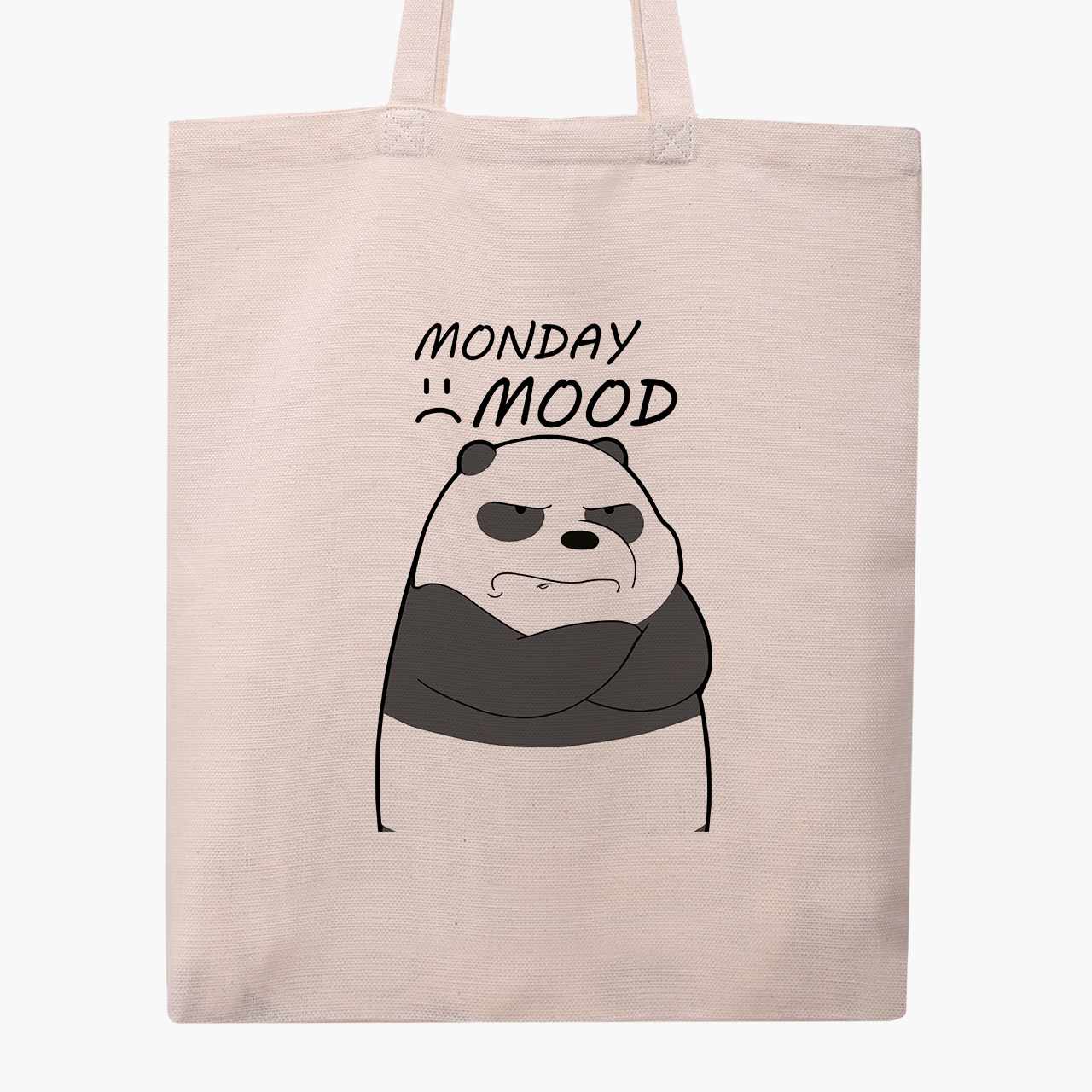 

Эко сумка шоппер Вся правда о медведях (We Bare Bears) (9227-2899) 41x35 см Бежевый