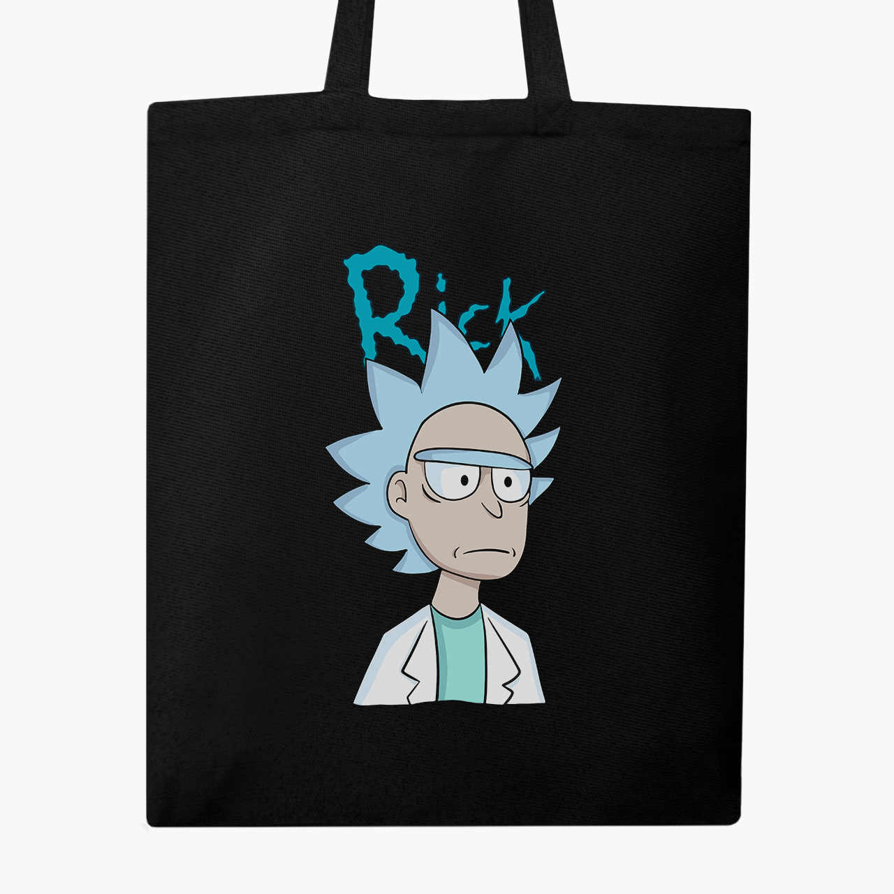 

Эко сумка шоппер Рик Санчез Рик и Морти (Rick Sanchez Rick and Morty) (9227-2929) 41x35 см Черный