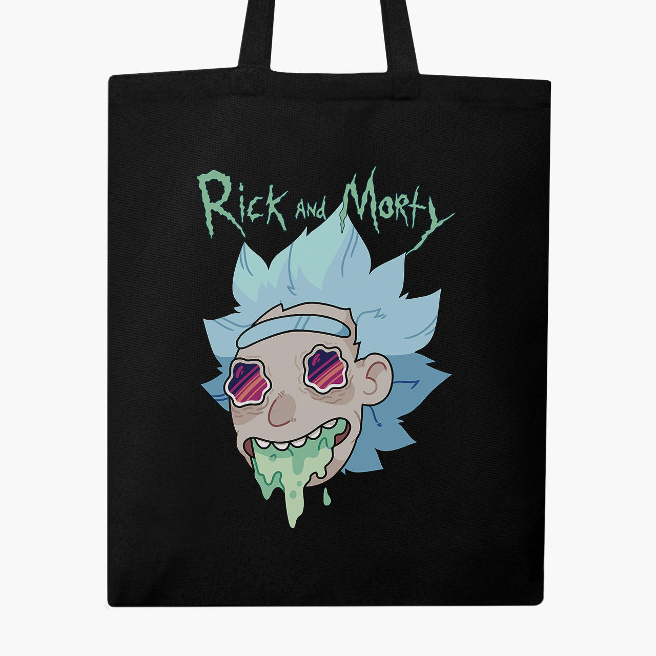 

Эко сумка шоппер Морти Смит Рик и Морти (Morty Smith Rick and Morty) (9227-2945) 41x35 см Черный