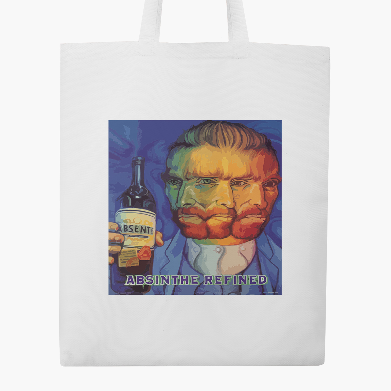 

Эко сумка шоппер Винсент Ван Гог (Vincent van Gogh Absine the refined) (9227-2957) 41x35 см Белый