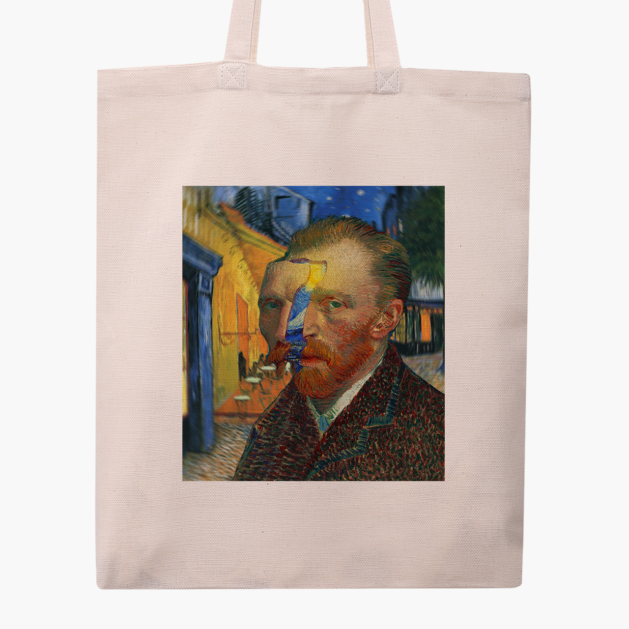 

Эко сумка шоппер Винсент Ван Гог (Vincent van Gogh) (9227-2968) 41x35 см Бежевый