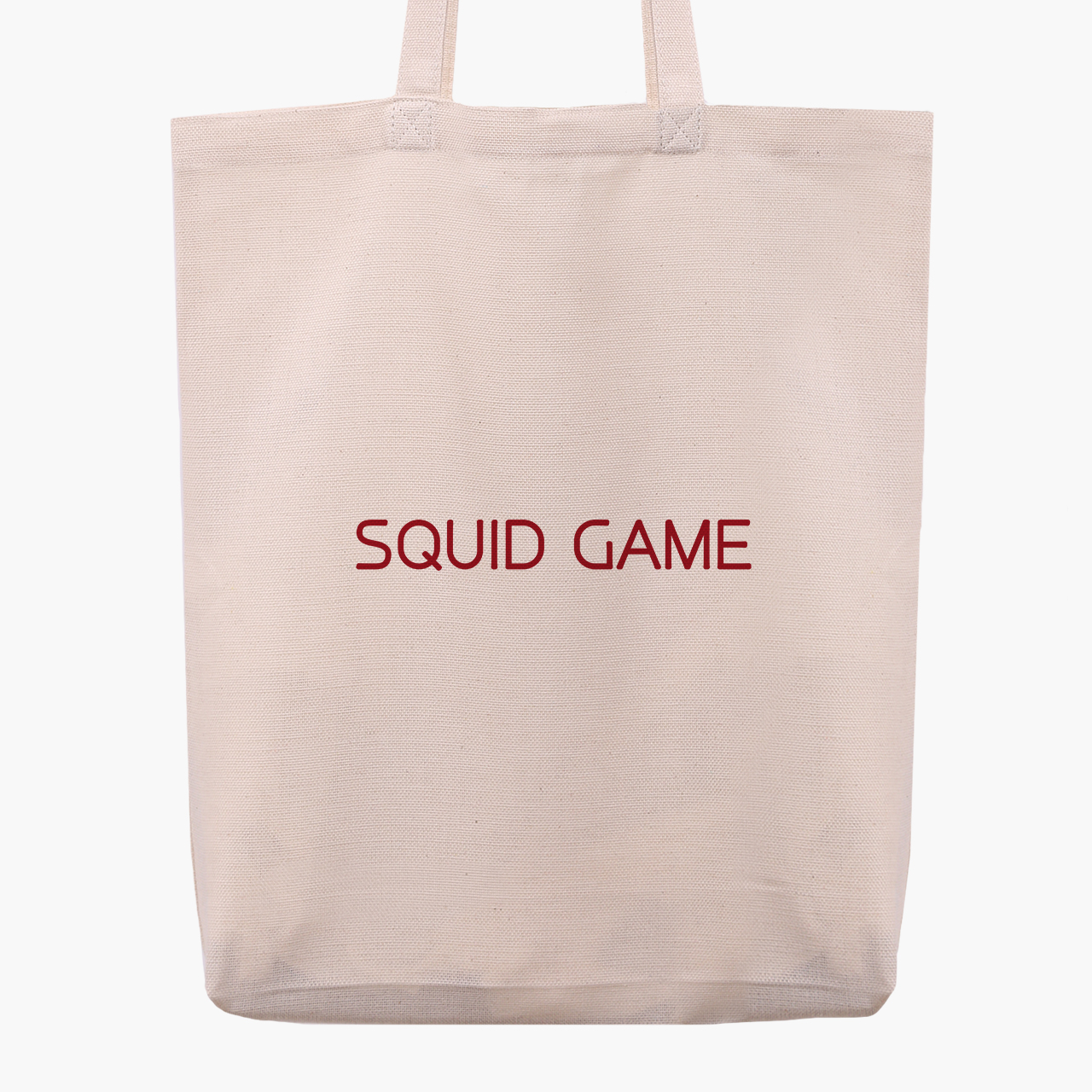 

Эко сумка шоппер Игра в кальмара (Squid Game) (9227-3363-1) 41x35x8.5 см Белый