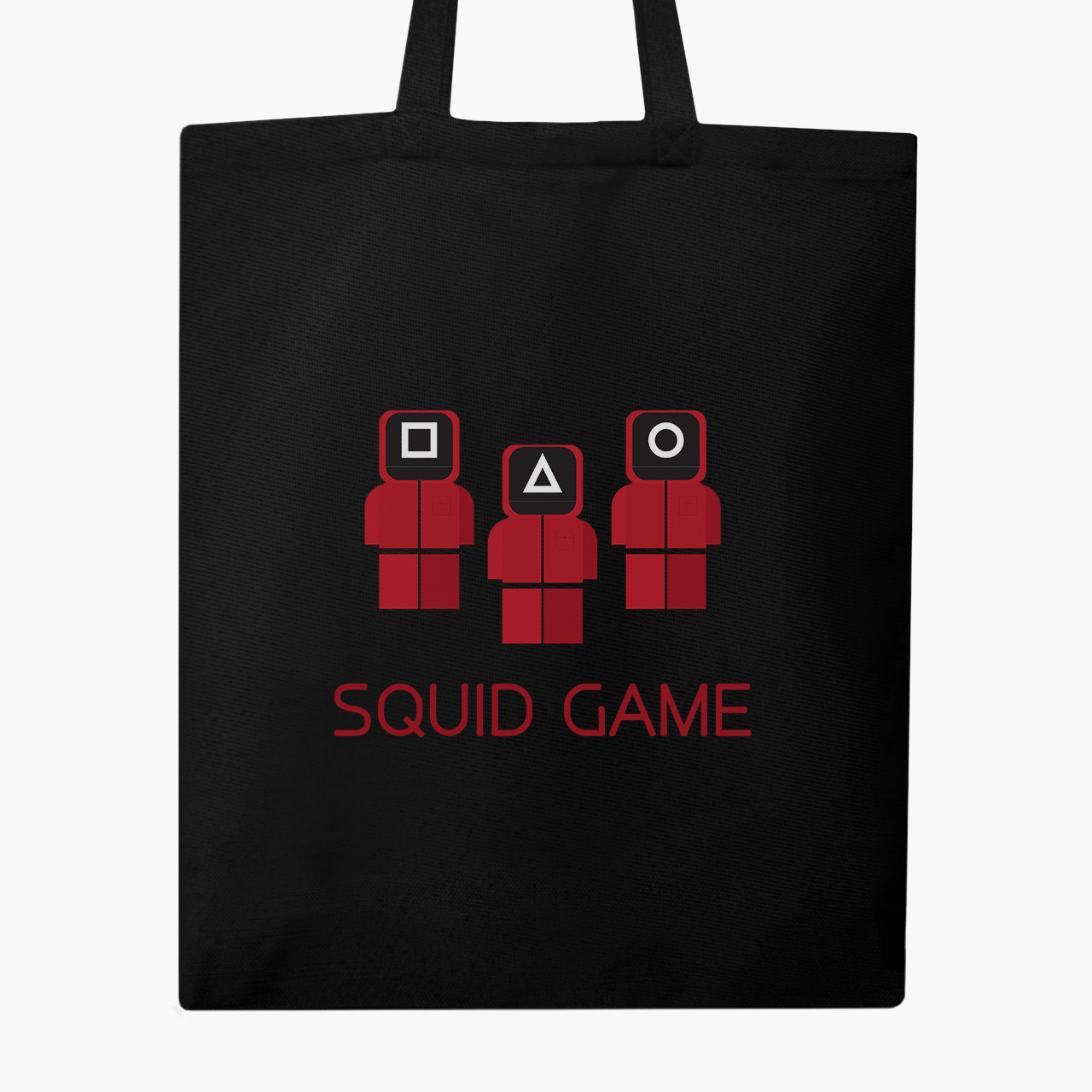 

Эко сумка шоппер Солдаты Игра в кальмара (Squid Game) (9227-3364-2) 41x35 см Черный