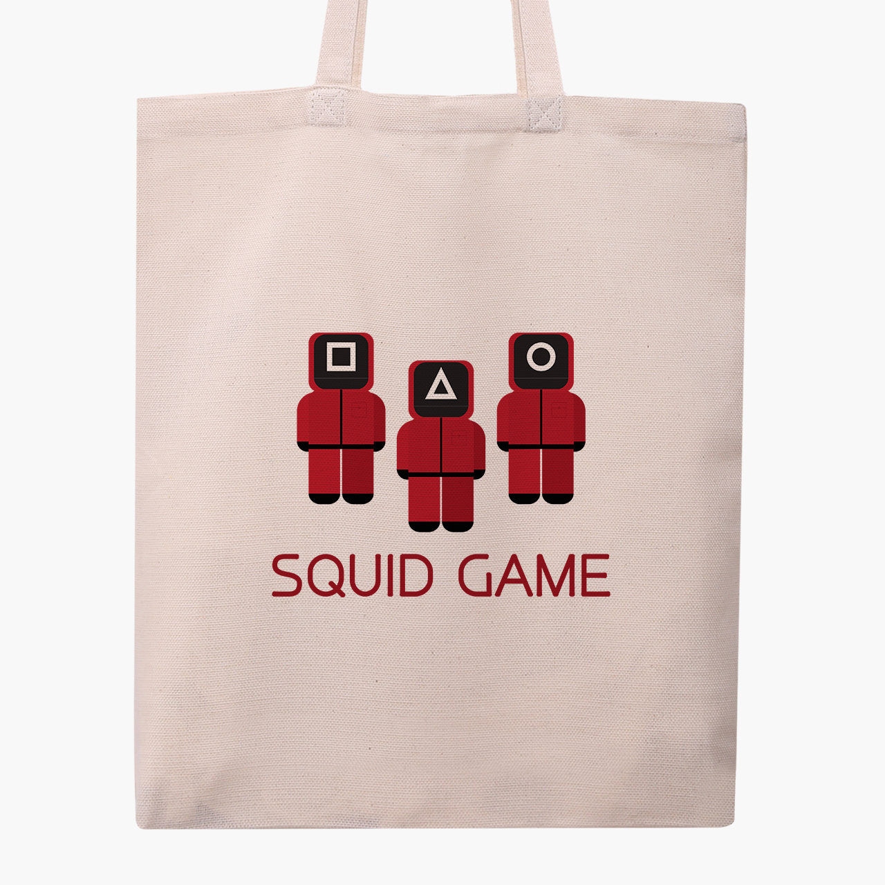 

Эко сумка шоппер Солдаты Игра в кальмара (Squid Game) (9227-3364-3) 41x35 см Белый