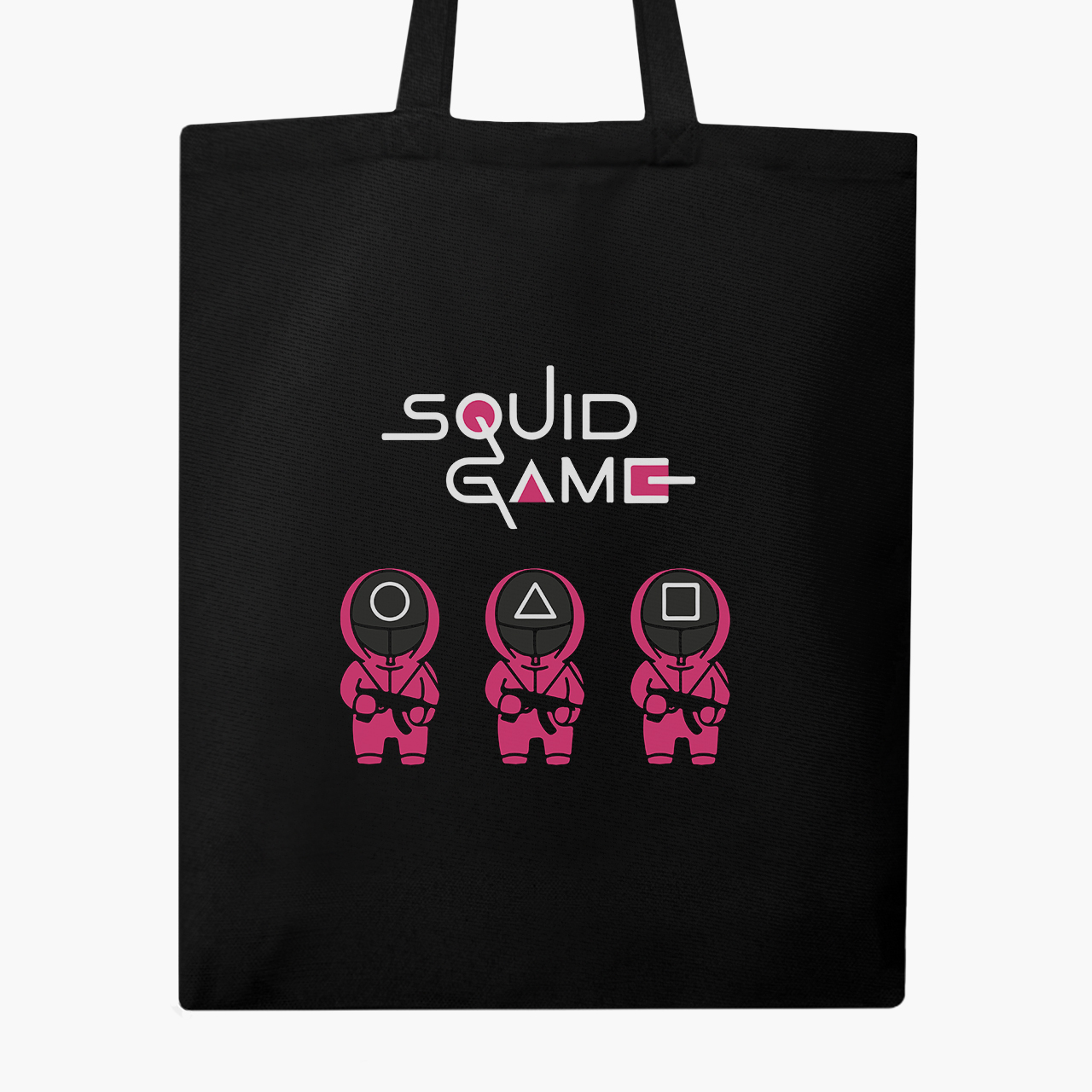 

Эко сумка шоппер Игра в кальмара (Squid Game) (9227-3376-2) 41x35 см Черный