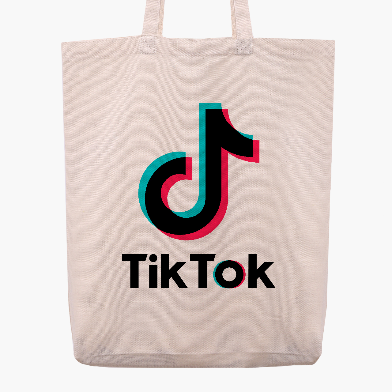 

Эко сумка шоппер ТикТок (9227-1389) 41x35x8.5 см Бежевый