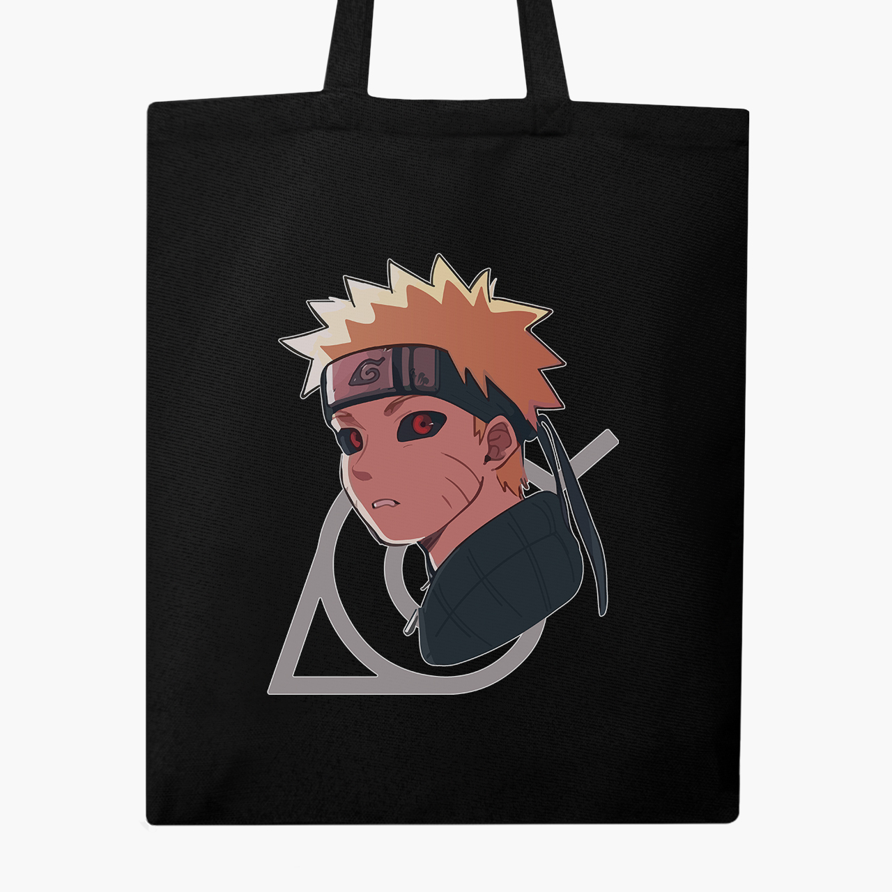 

Эко сумка шоппер Naruto Uzumaki (9227-2822) 41x35 см Черный