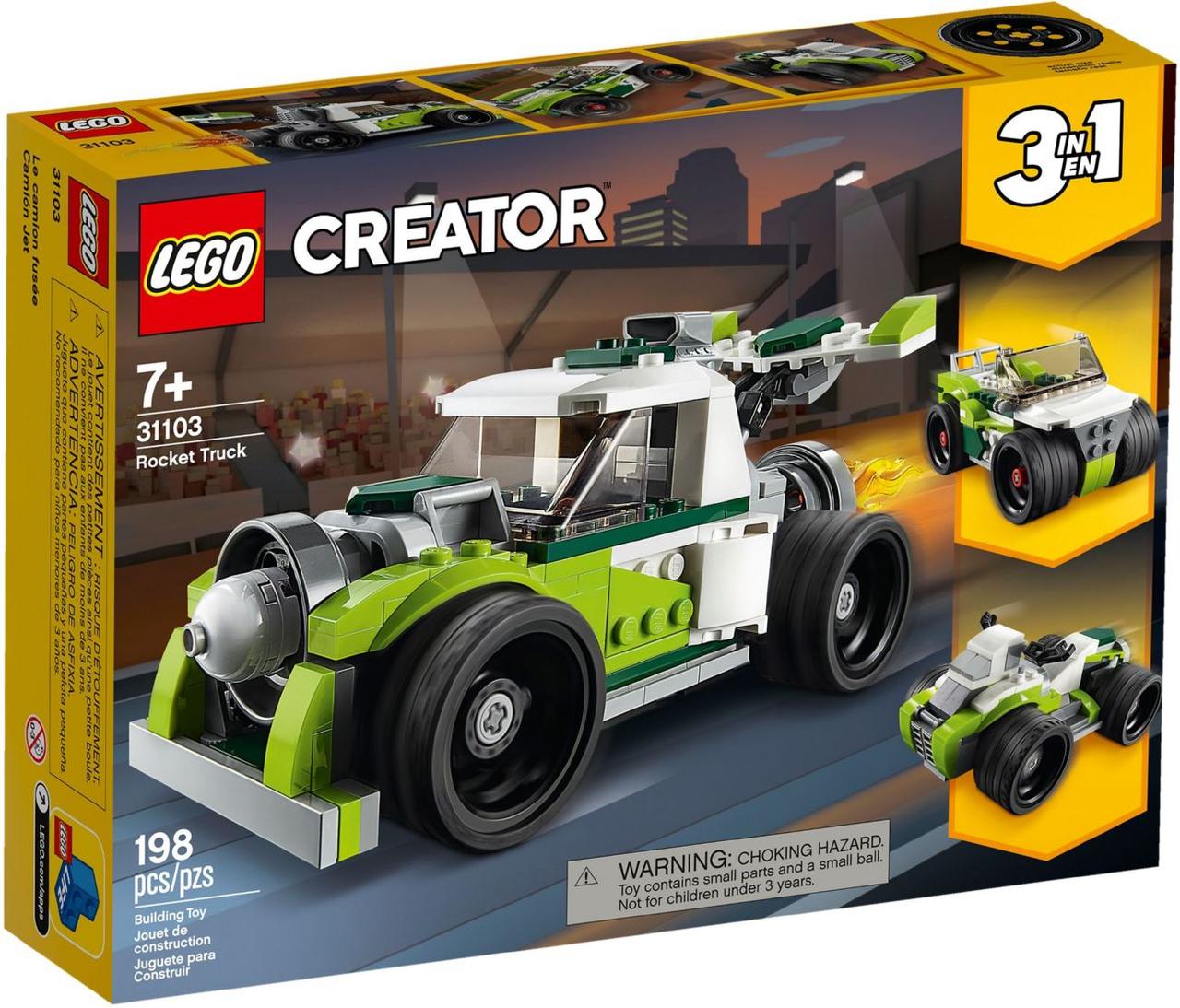 

Lego Creator Грузовик-ракета 31103