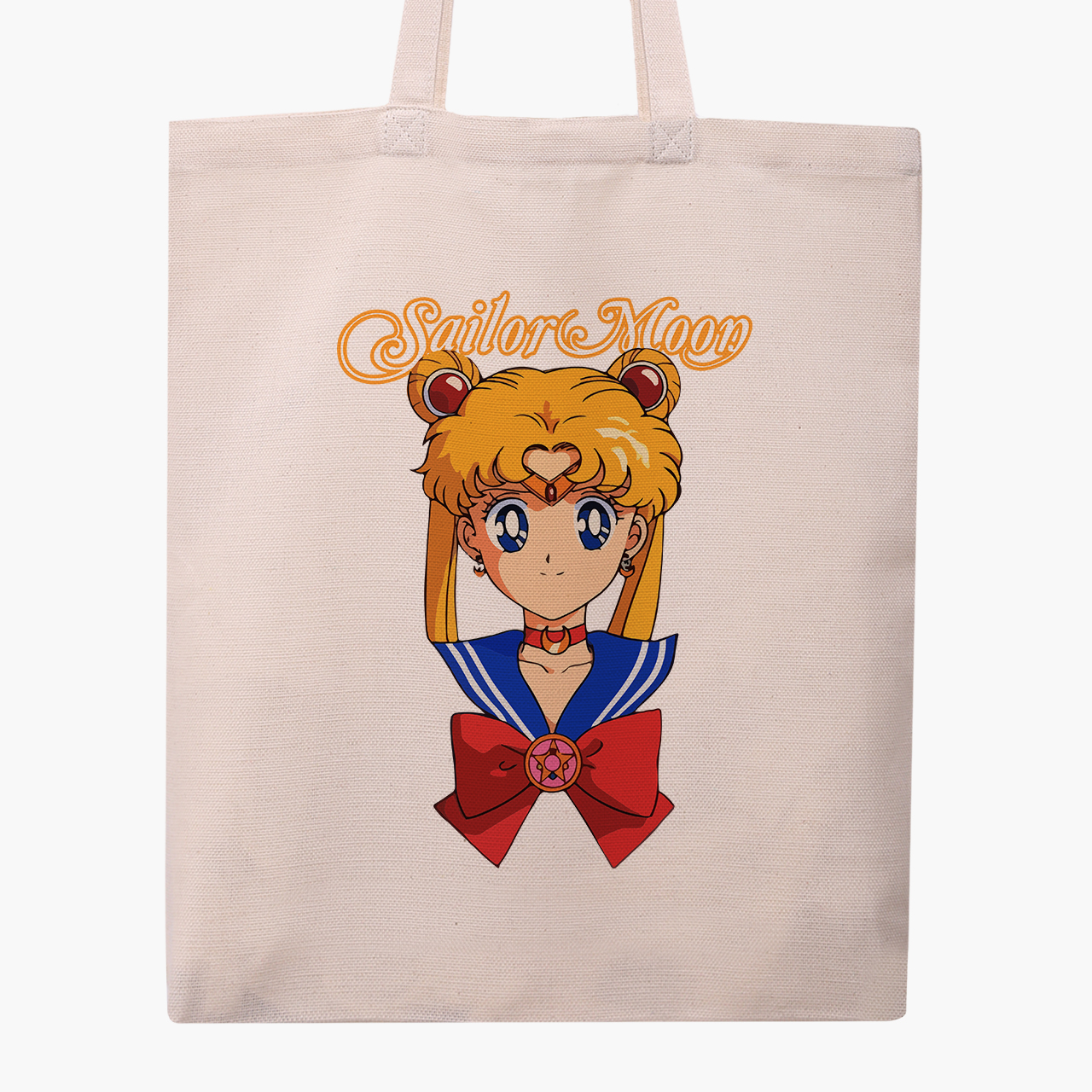 

Эко сумка шоппер Сейлор Мун (Sailor Moon) (9227-2915) 41x35 см Бежевый