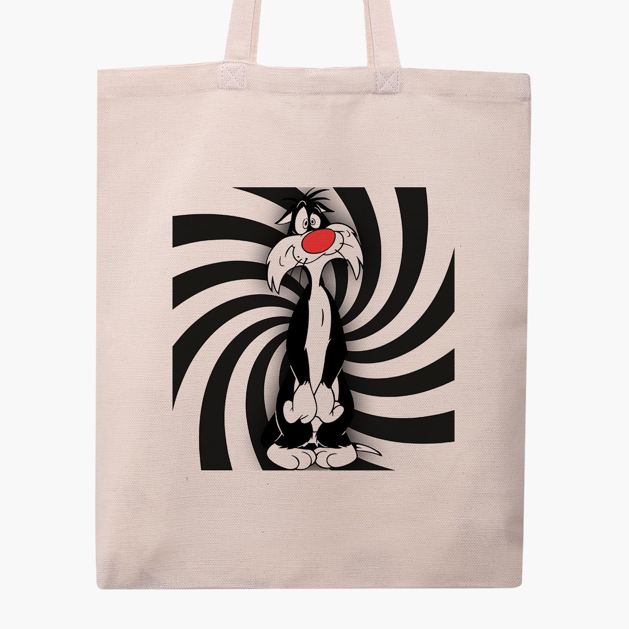 

Эко сумка шоппер Луни Тюнз Кот Сильвестр (Looney Tunes Sylvester the Cat) (9227-2884) 41x35 см Бежевый