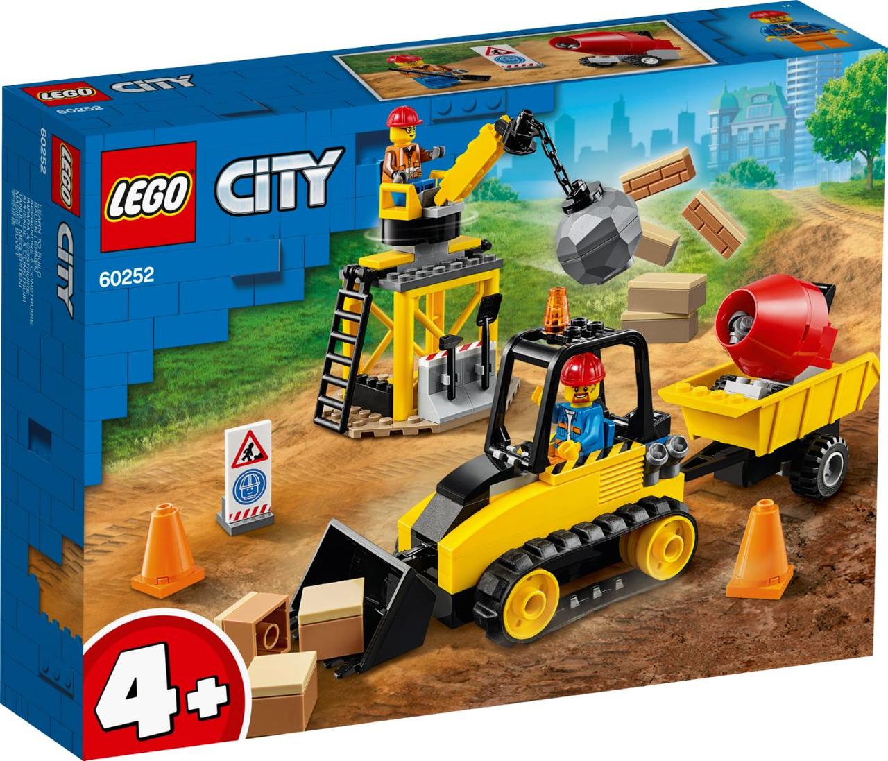 

Lego City Строительный бульдозер 60252