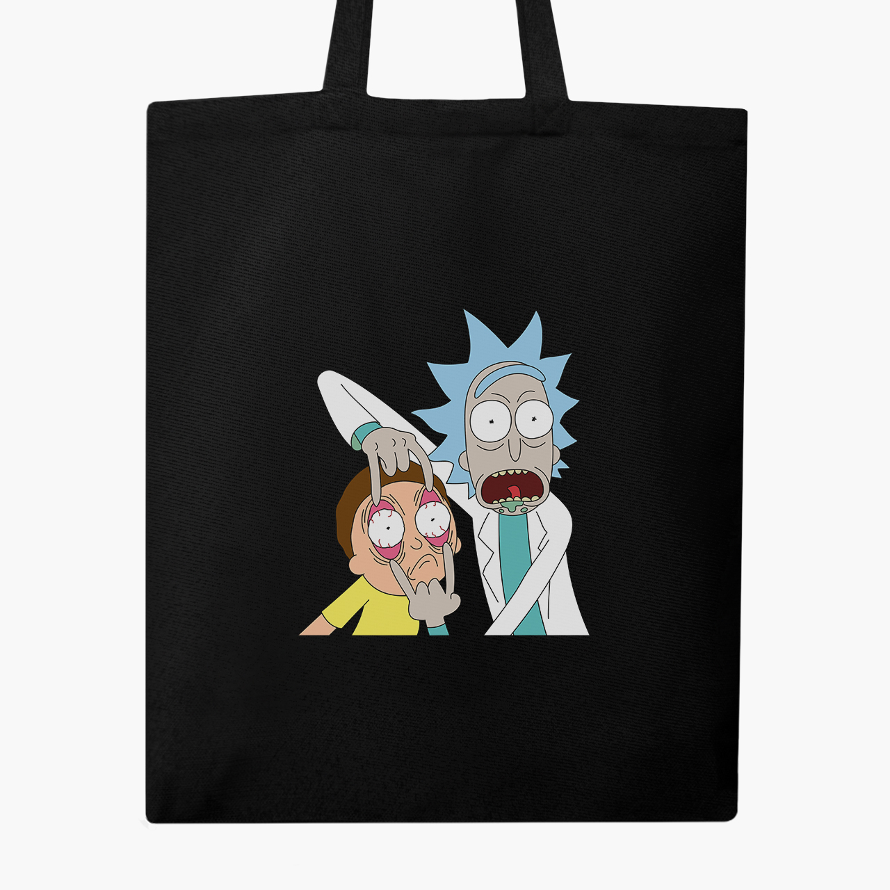 

Эко сумка шоппер Рик и Морти (Rick and Morty) (9227-2082) 41x35 см Черный