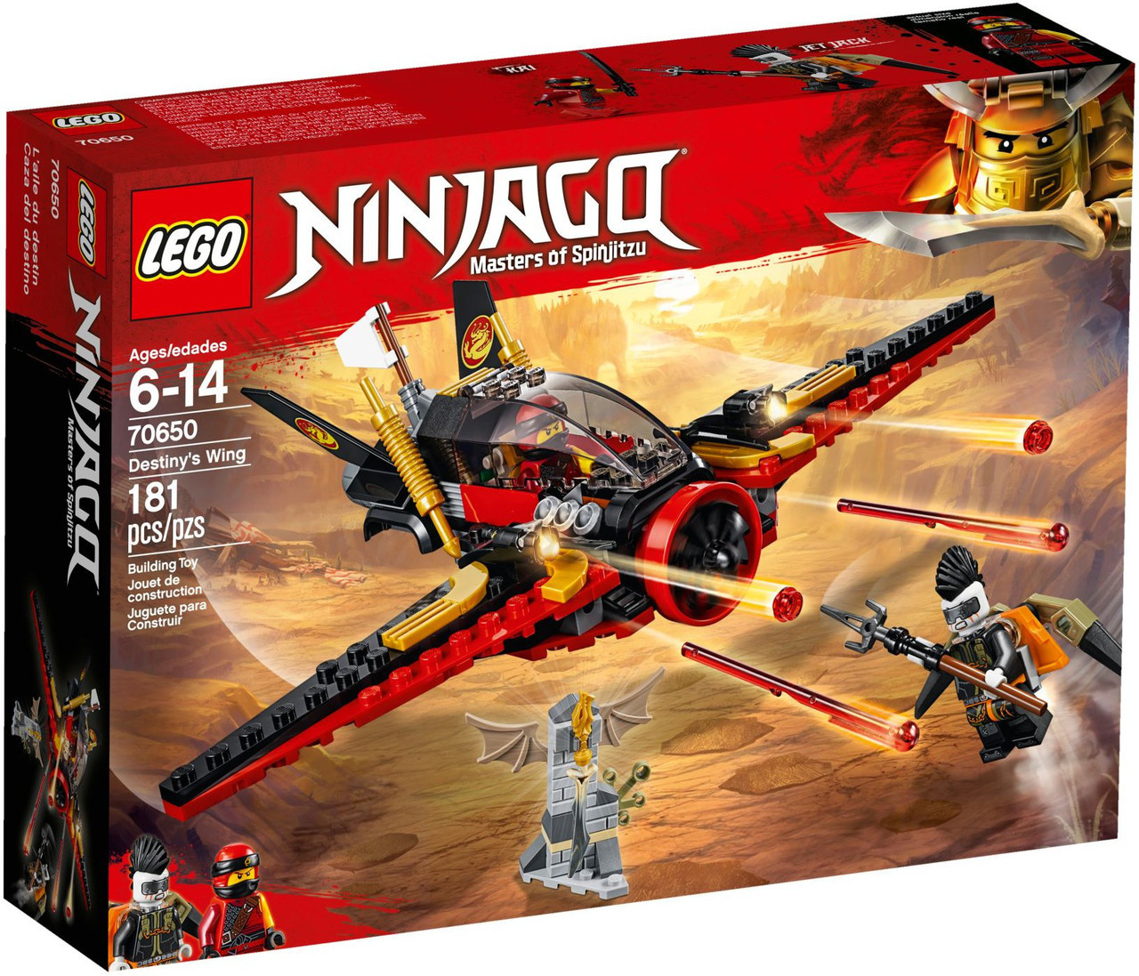 

Lego Ninjago Крыло судьбы 70650