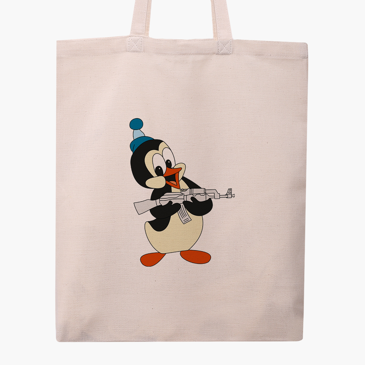

Эко сумка шоппер Чилли Вилли (Chilly Willie) (9227-2077) 41x35 см Бежевый